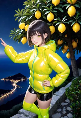レモンとアマルフィ海岸