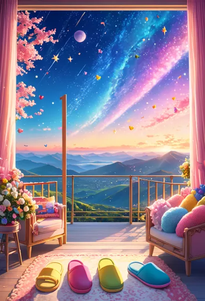 星降るバルコニーの約束