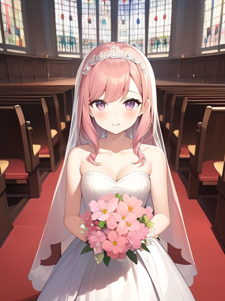 コスモスのブーケ