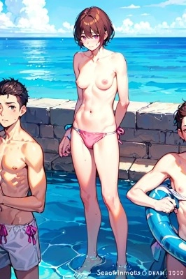 男水着チャレンジ？