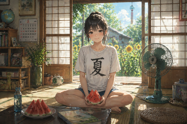 夏の服