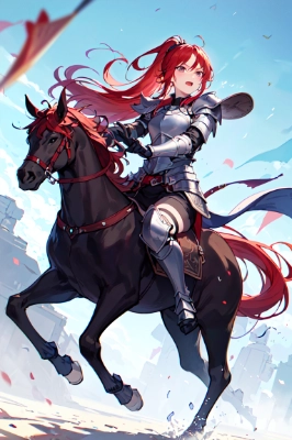 姫騎士の戦い