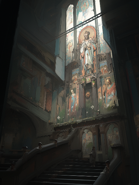 遥か未来のステンドグラス