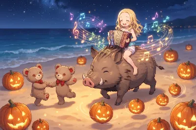 アイピク島のおでこちゃん
