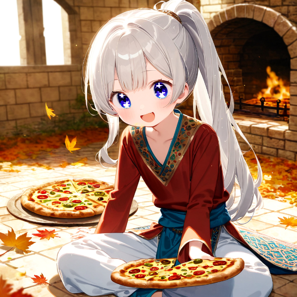 ピザられる殿下。