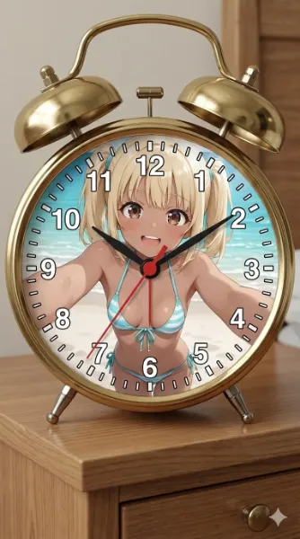 小麦ちゃんオリジナル目覚まし時計♡