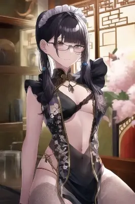 シースルーチャイナメイド
