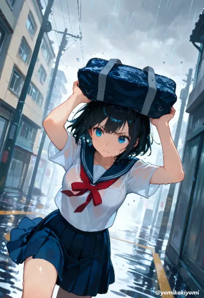 急に降ってくるんだもんなあ～