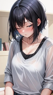ん～　私寝てた…？