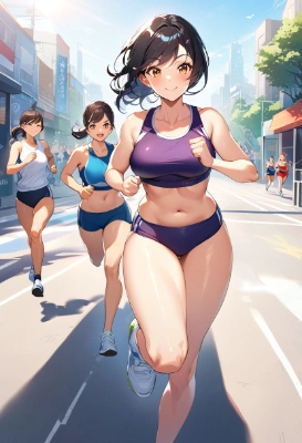 朝のジョギングも陸セパで！