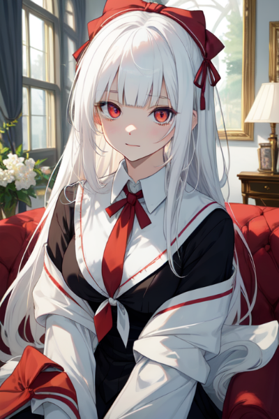 クラレッタ「こうですか？」＠お題：カラコン