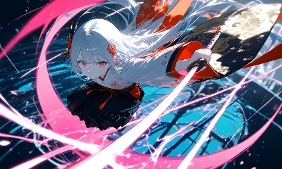 Crimson Slash / 紅の一閃