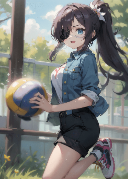 眼帯少女とドッジボール！３