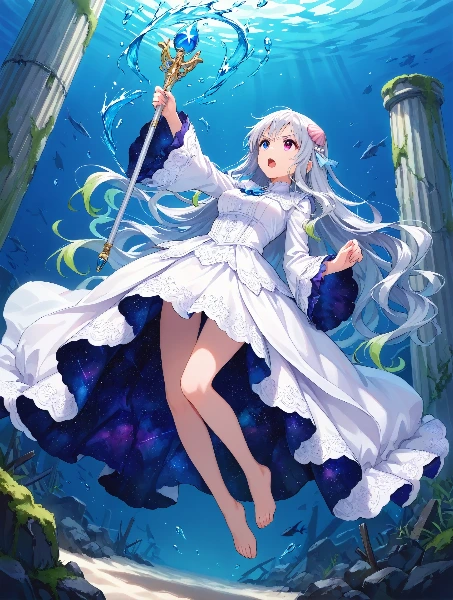 碧き星海の巫女