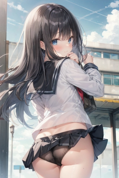 パンチラ姫(黒)