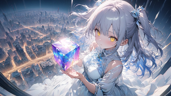 「このキューブの中には、答えじゃなくて『問い』が詰まってるのよ」