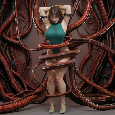 弱点を激しく責め立てられるメグ