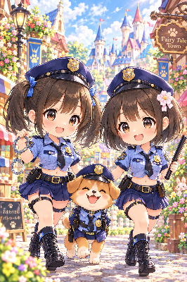 妖精の街の小さな警察官