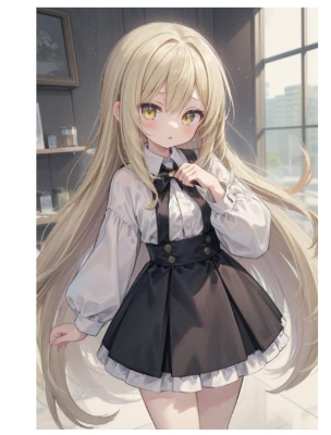 友達のコテキャつくった