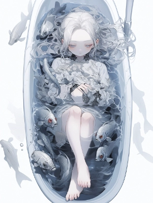 バスタブ少女