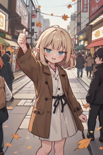 エルフ散歩２