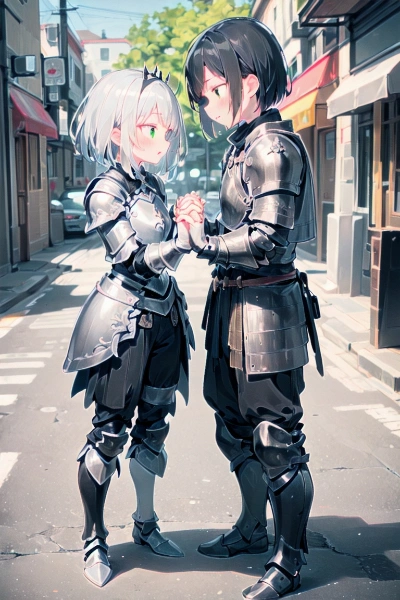 聖なる精霊セシリア騎士と主の人間