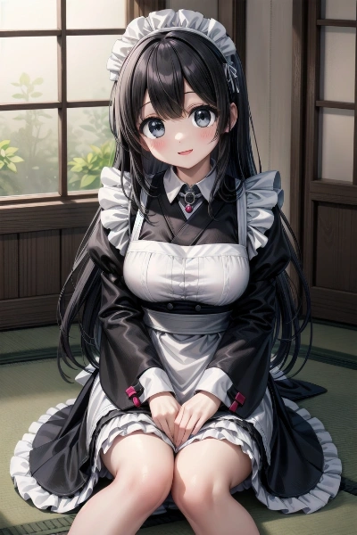 甘味処の看板娘