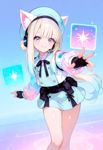 バーチャルゲーマーガール