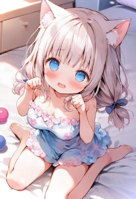 猫耳ロリ巨乳