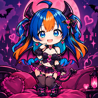 サキュバスぴくたーちゃん♪
