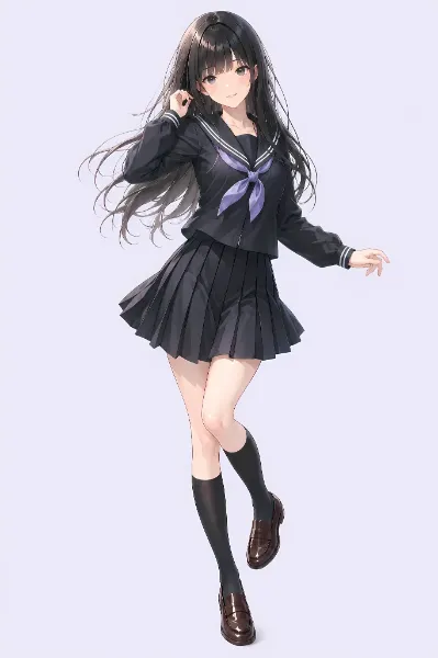 福井県立金津高等学校 冬服
