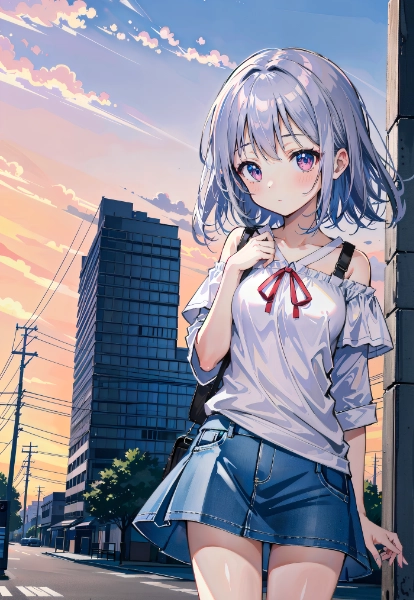 ある夏の夕暮れ