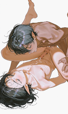 エルフの禁断の夜の契り