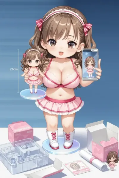 マイフィギュアと自撮り　中編