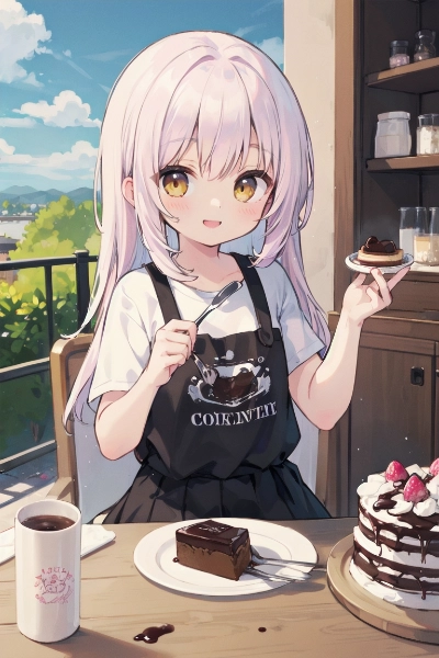 あま~いショコラいただきます.ᐟ.ᐟ