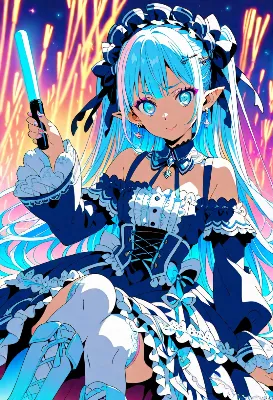 蒼き閃光のナイトフェアリー