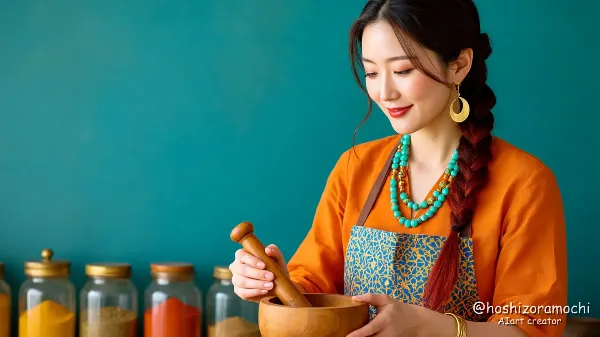 サンセットグラデーションに染まる孤高のスパイスハンター