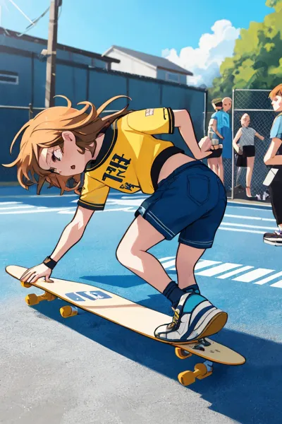 放課後スケーターの挑戦