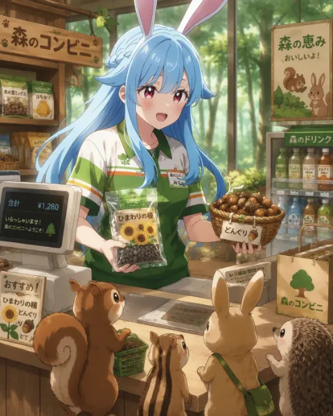 森のコンビニ