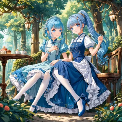 森のカフェ