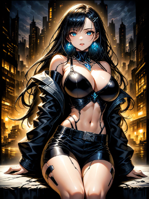 黒髪のアンドロイド