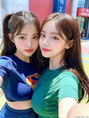 美少女アイドルコンビ