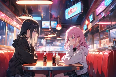 夜中の相談会