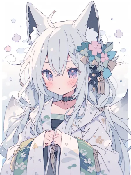 花咲く狐娘の春風の約束