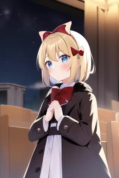 祈りを捧げにきました