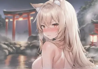 嫌な顔されても一緒に温泉浸かりたい