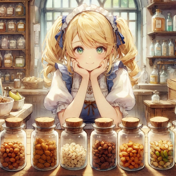 瓶入りナッツと少女＜オリキャラ編＞