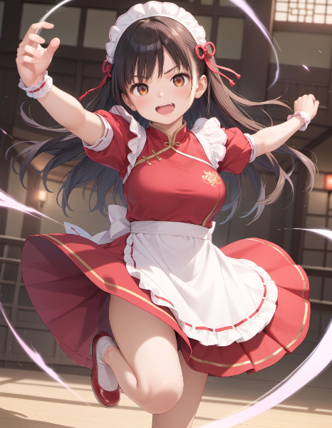 ちゃいなメイドさん