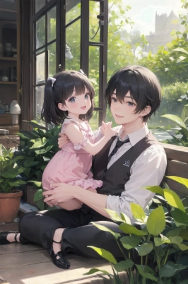 お父さんと子供