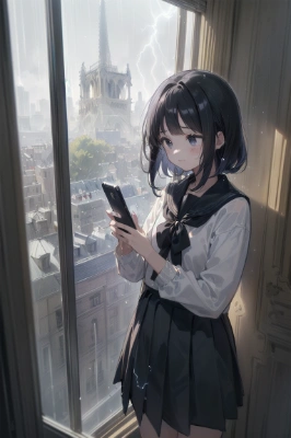 降られた